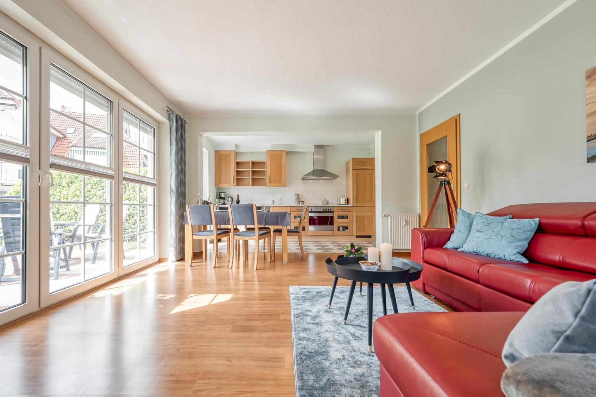 징스트 Friedenstrasse 17 Whg 3 아파트 외부 사진